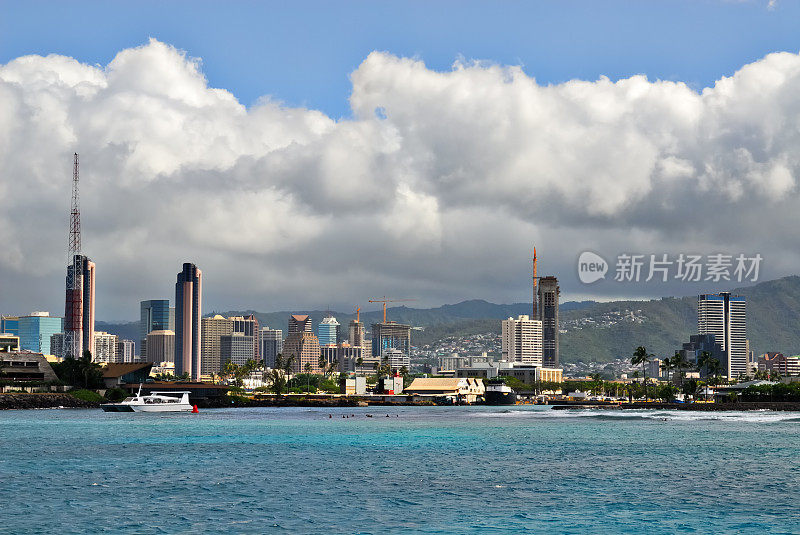 檀香山市区冲浪者