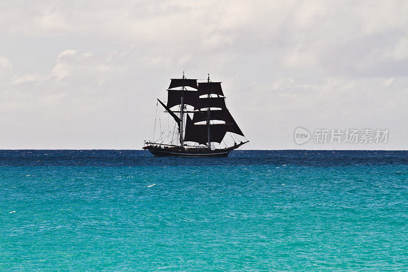 黑色的海盗船