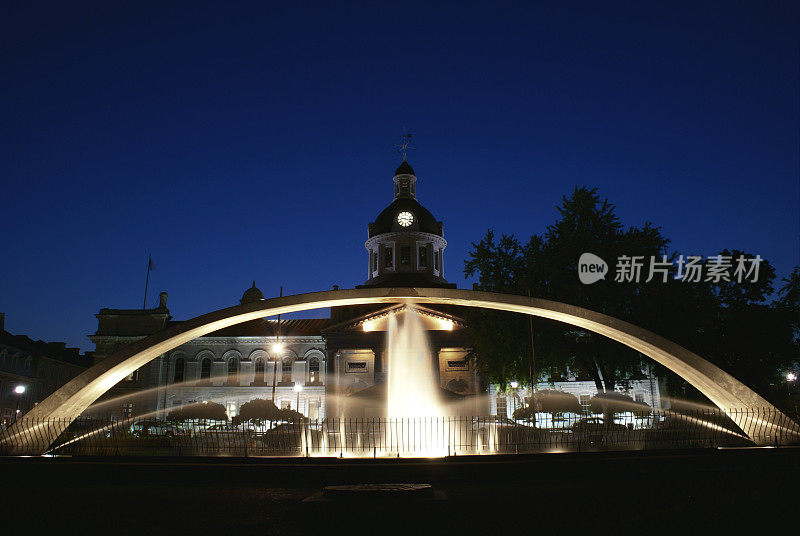 喷泉和市政厅