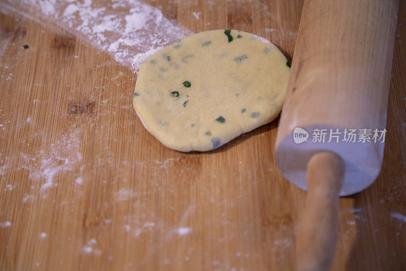 自制油炸馅美味馅饼