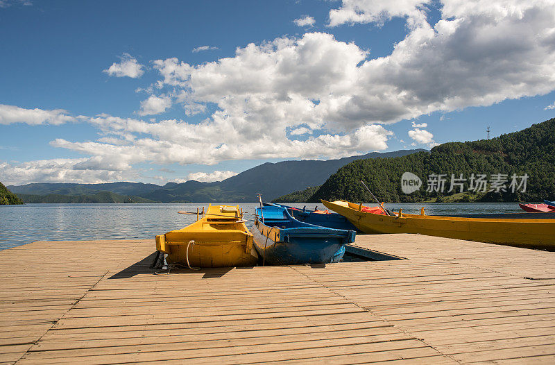 泸沽湖景观