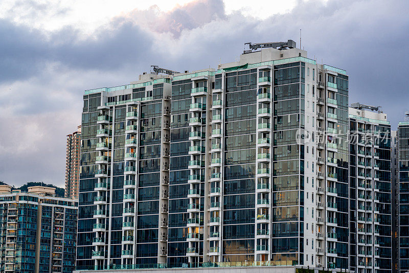 香港将军澳的高层住宅大厦