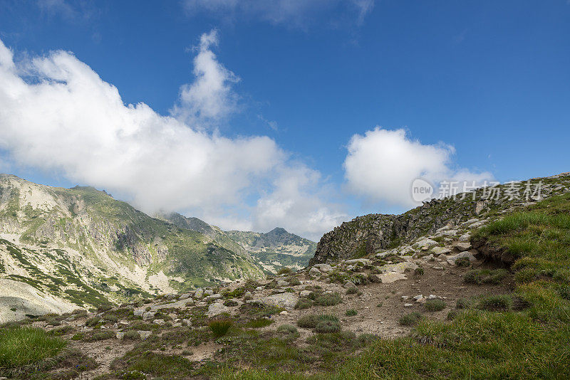 Pirin山景。