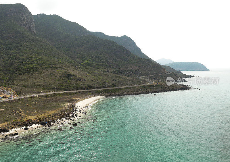 贡岛的Nhat海滩，是巴里亚头省贡岛最美丽的风景之一