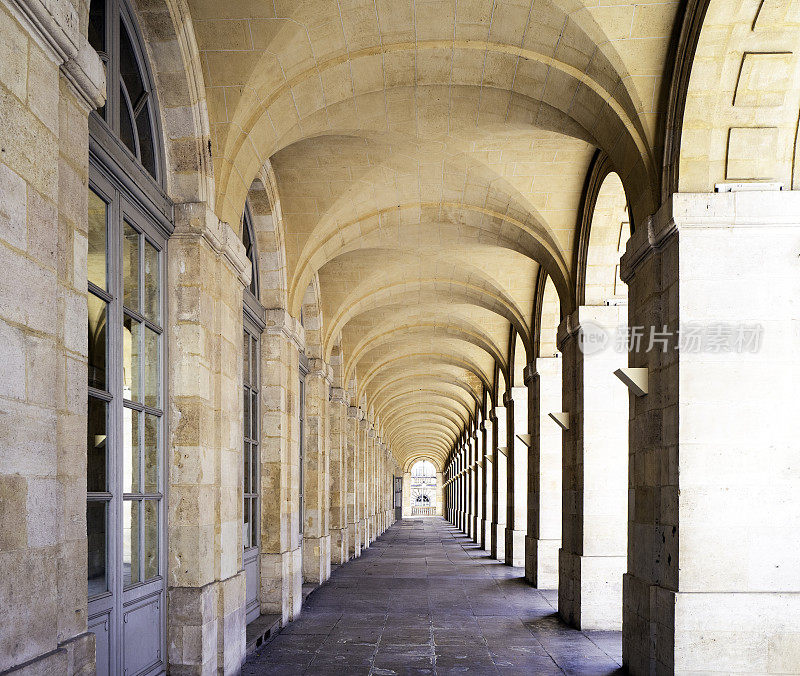 国家歌剧院走廊，波尔多，法国。