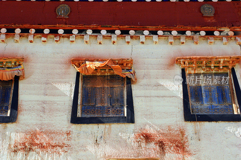 小布达拉宫之窗，香格里拉