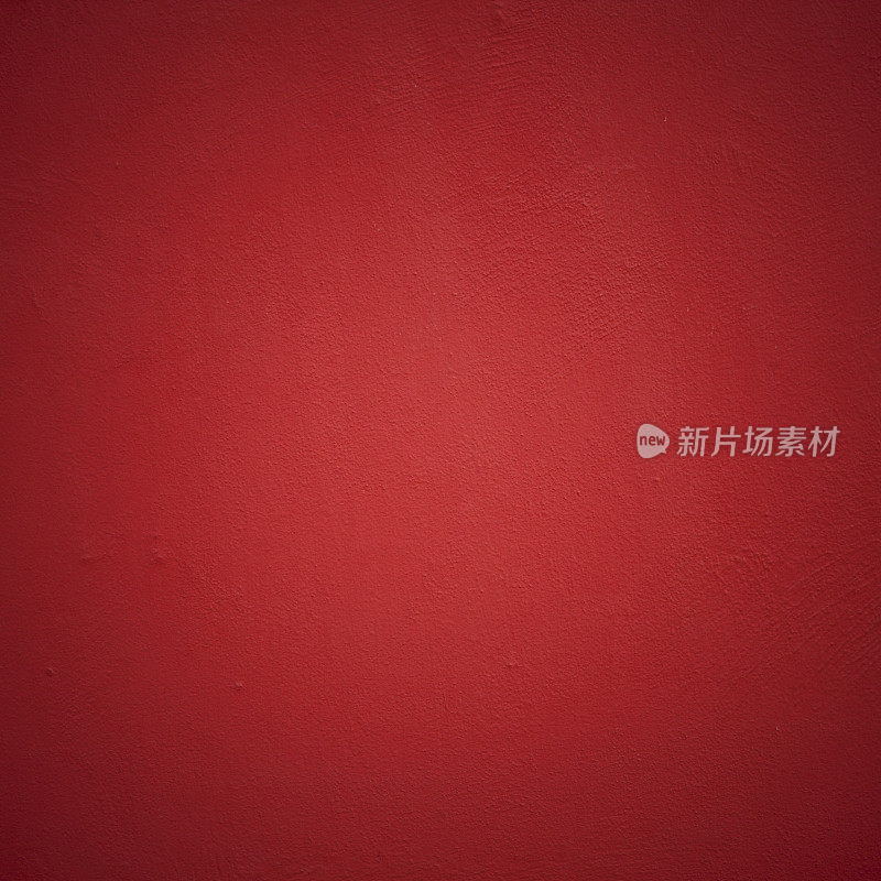 简单的方形红色墙壁纹理与亮点和低灯光