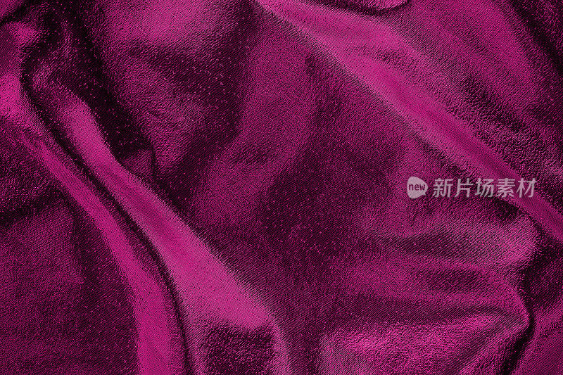 深紫色闪光织物纹理