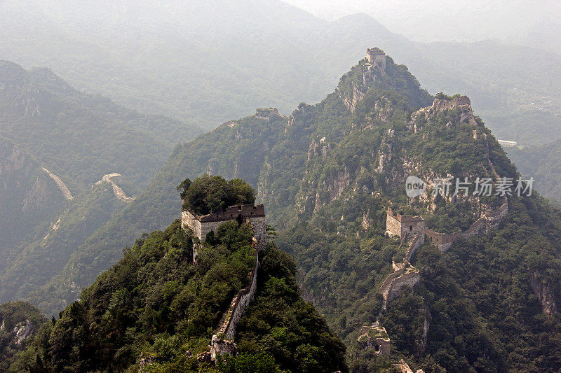 中国的长城，慕田峪