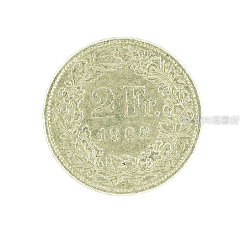 瑞士法郎硬币(高分辨率图像)