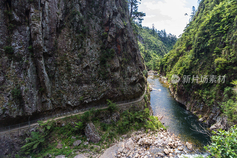 俯瞰Karangahake峡谷