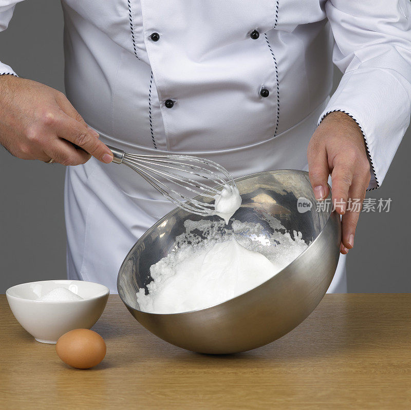 厨师打鸡蛋