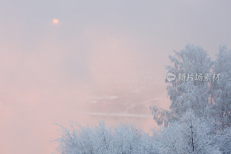 冬天的早晨