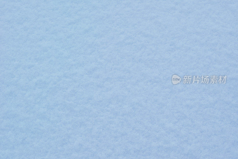 新雪的特写纹理