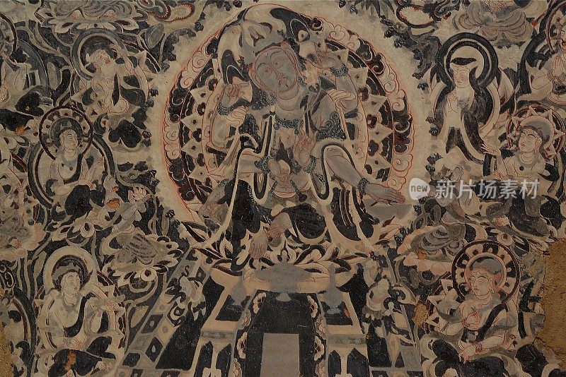 中国甘肃敦煌莫高窟壁画