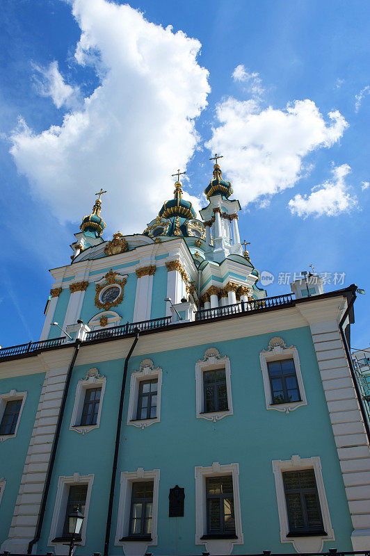 安德烈伊夫斯基乌兹维兹-圣安德鲁教堂，基辅