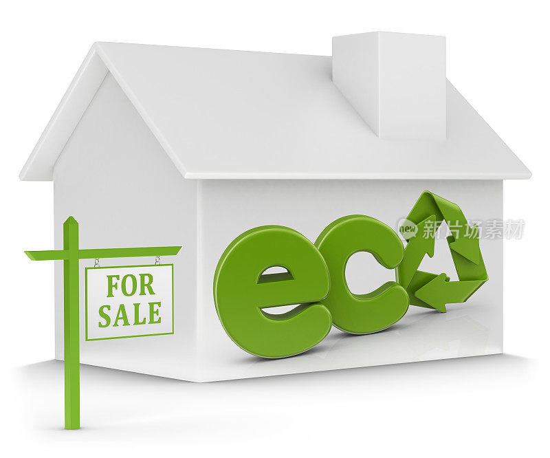 生态住宅标志-待售