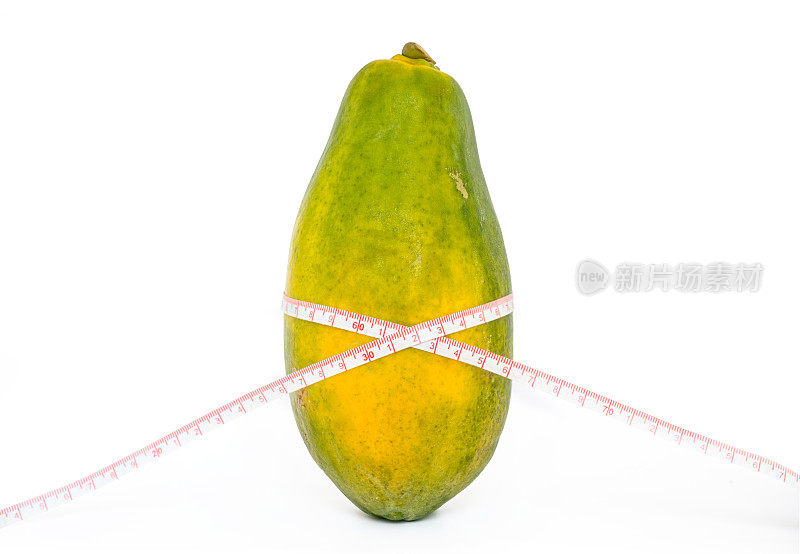 尺量木瓜，概念健康饮食