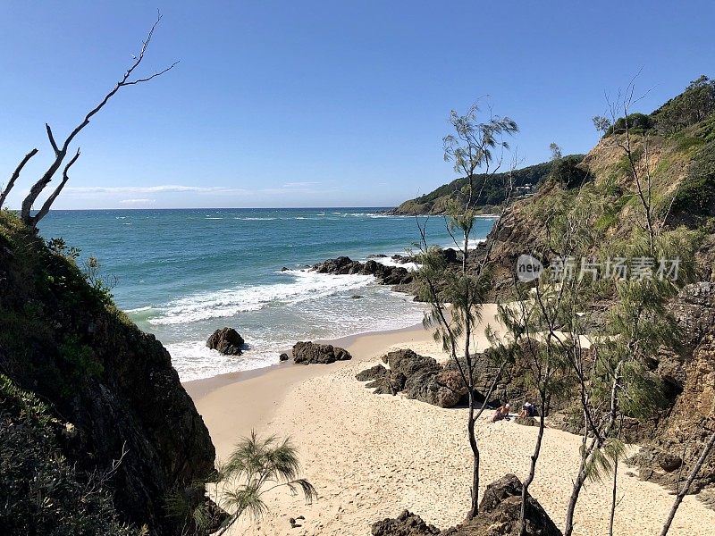 拜伦湾海岸线