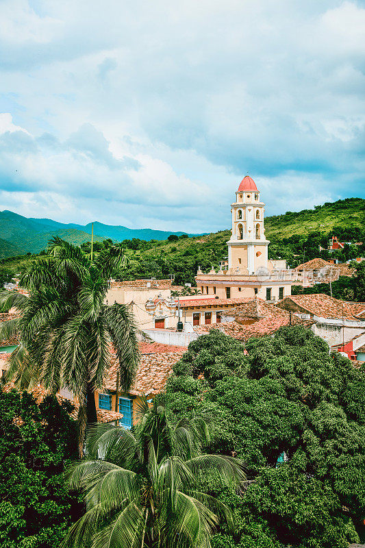 古巴特立尼达美丽的圣弗朗西斯科教堂
