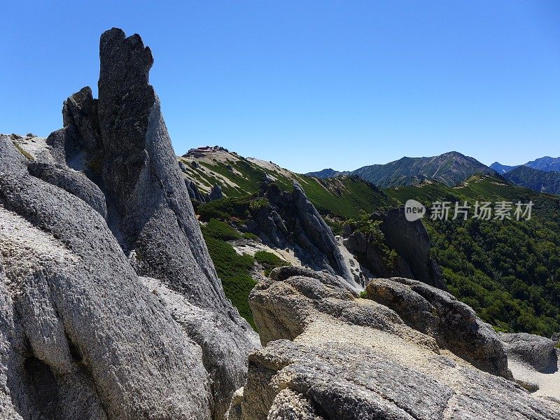 日本长野市喜多普斯的特黑达克山