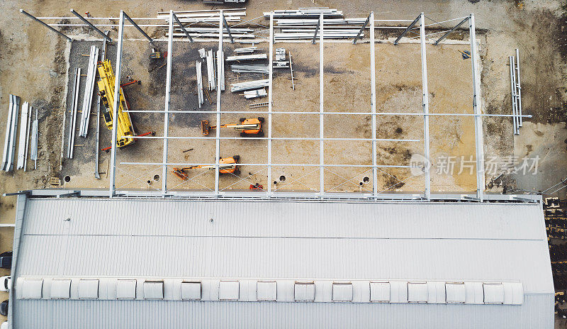 从上到下的存储设施建设视图