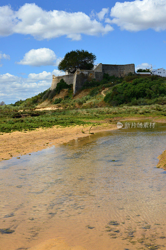 卡塞拉要塞和卡塞拉溪，里亚福尔摩沙，卡塞拉维拉，阿尔加维，葡萄牙