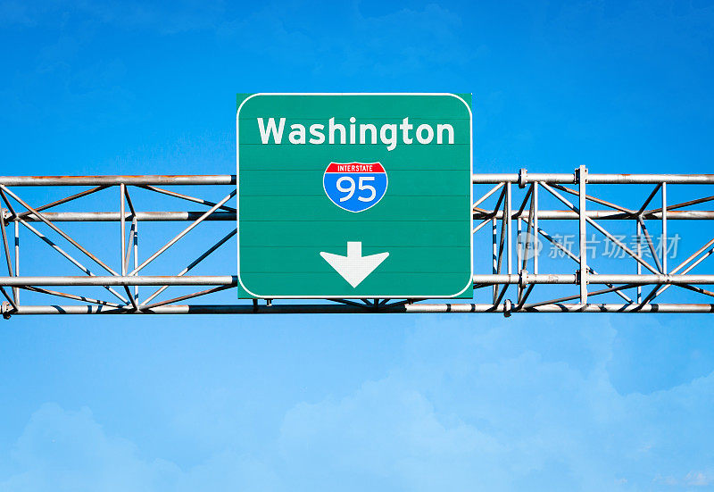 华盛顿95号州际公路标志