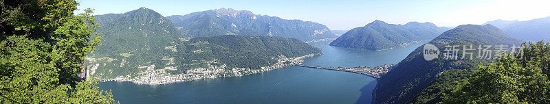 卢加诺湖，瑞士