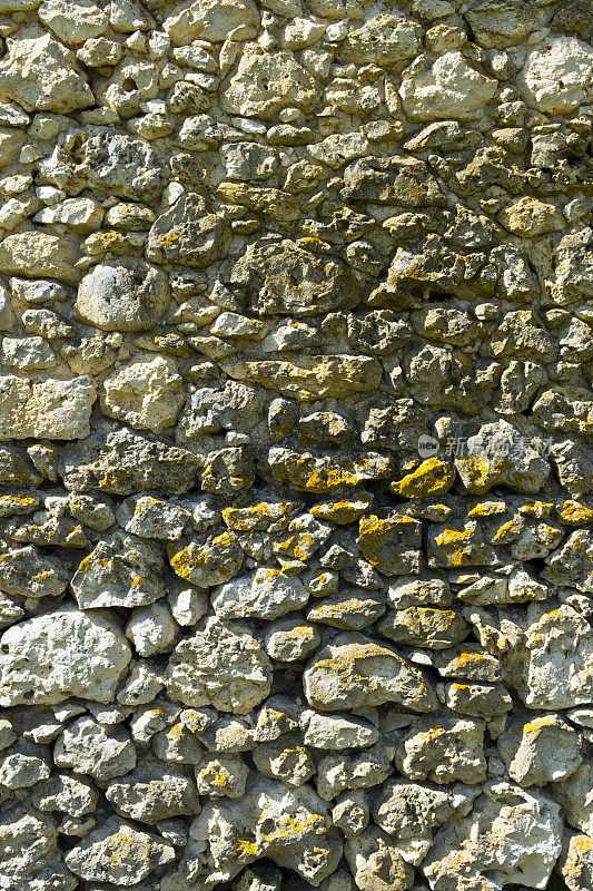 旧毛石砖墙结构充分框架纹理背景