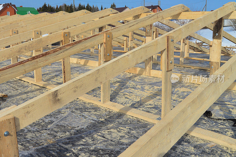 木质屋面结构框架，新型屋面骨架