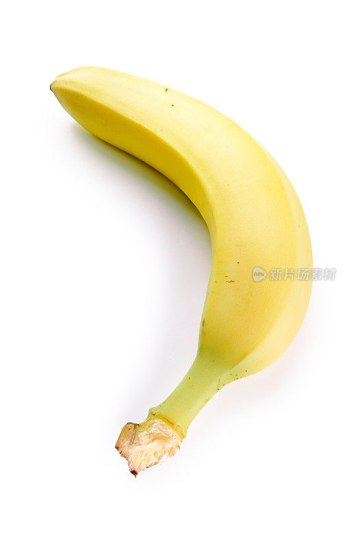 香蕉孤立在白色背景
