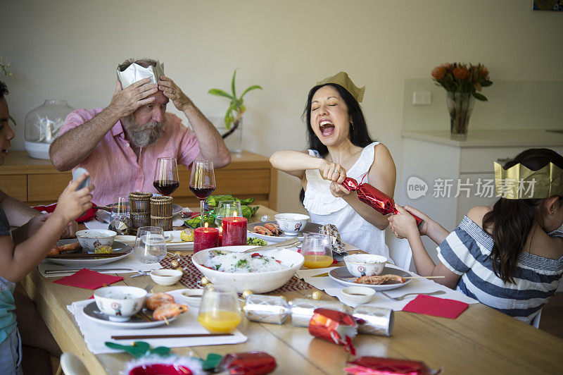 澳大利亚的圣诞午餐