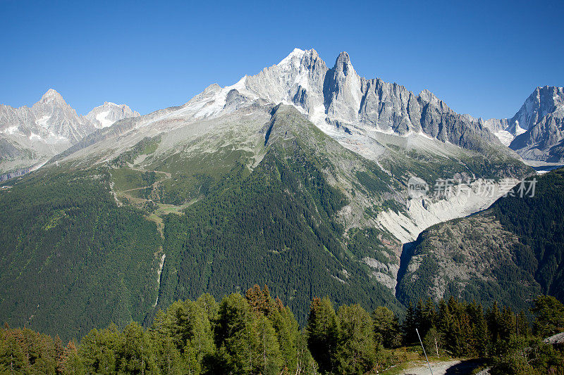 法国阿尔卑斯山景