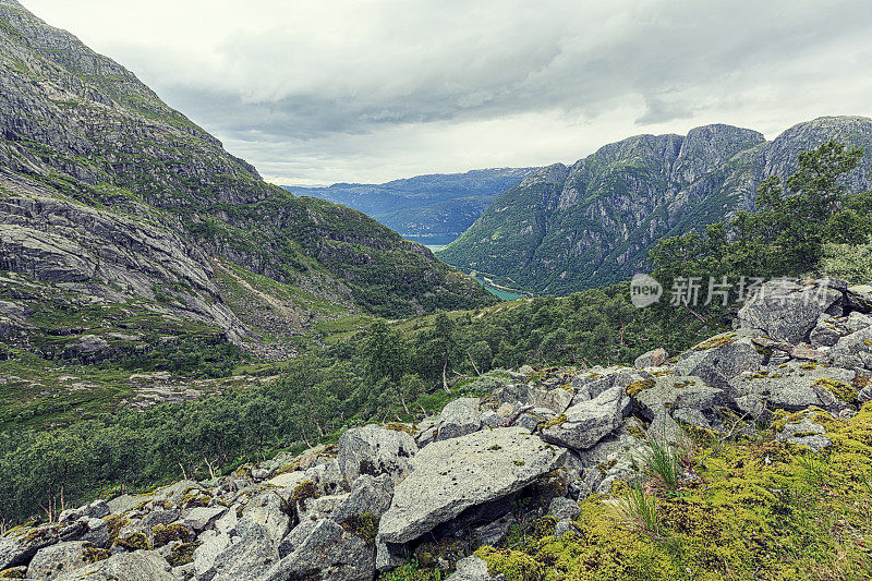 挪威霍达兰县景观