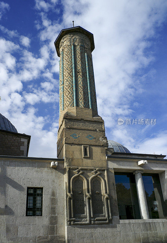 土耳其科尼亚历史悠久的卡拉塔清真寺