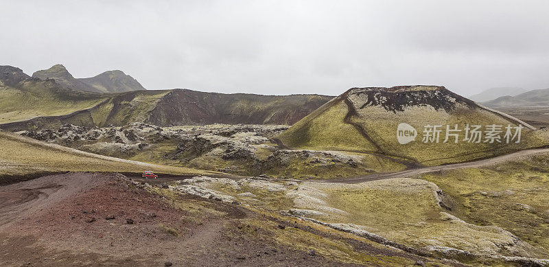 在冰岛Landmannalaugar