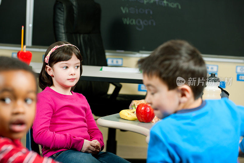 学校的孩子们