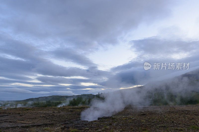 Geysir地热区域