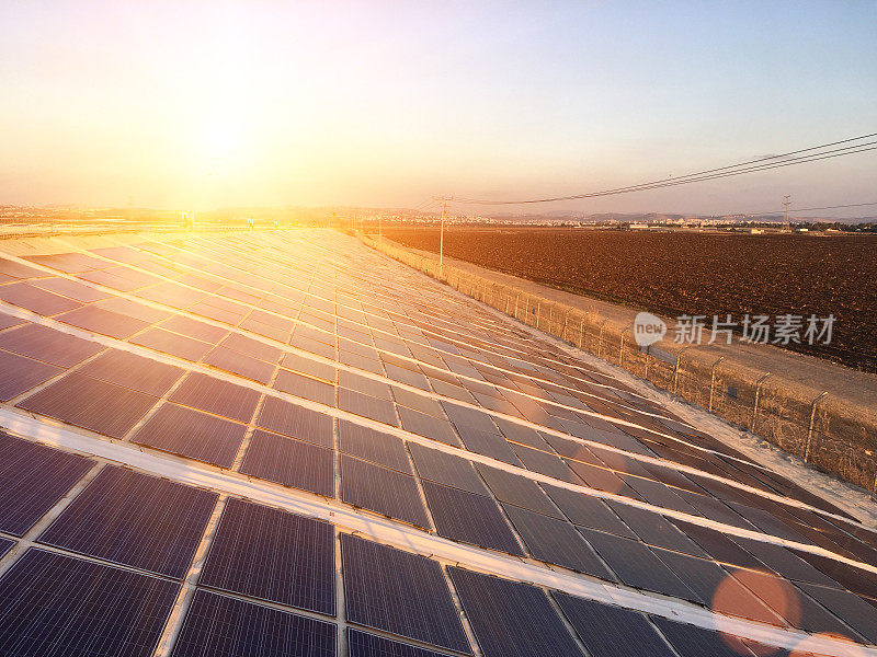 太阳能电池板是可再生能源和可持续资源