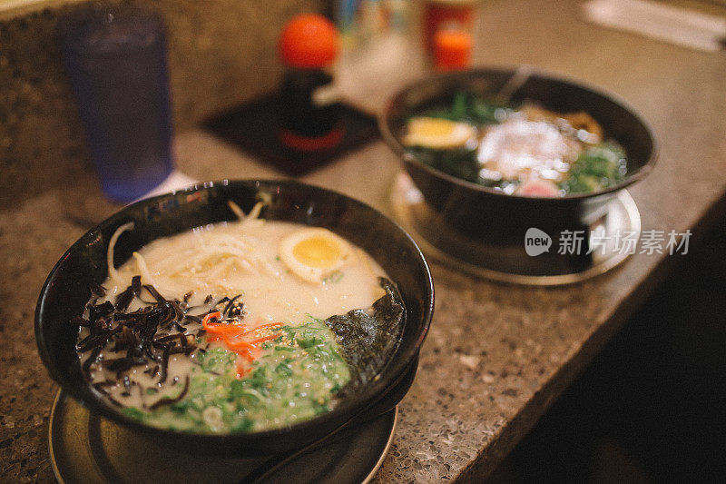 加州旧金山的拉面碗