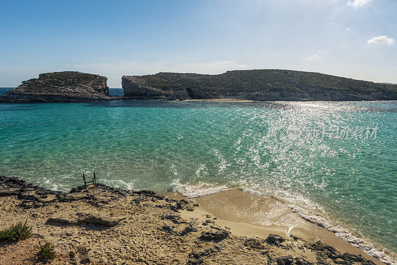 蓝色泻湖，Comino，马耳他