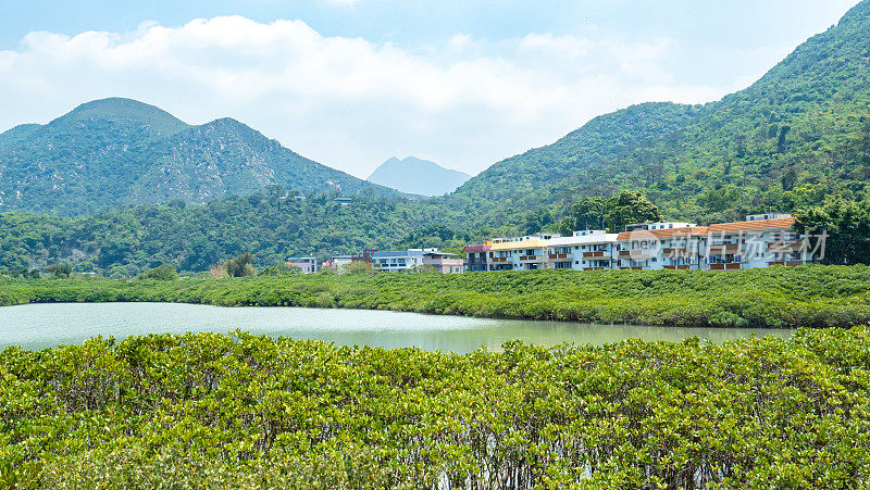 位于香港大屿山的大澳村