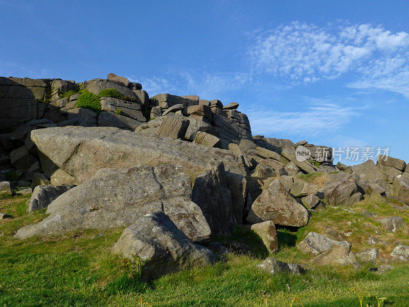 Stanage边缘,英格兰