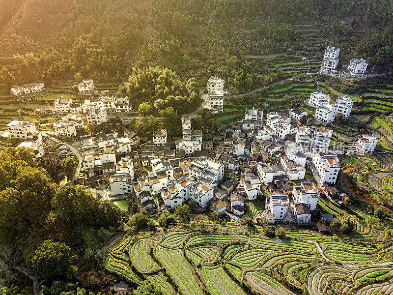 婺源县山村