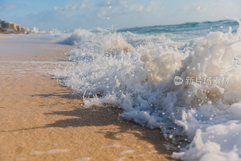 水从海浪形成