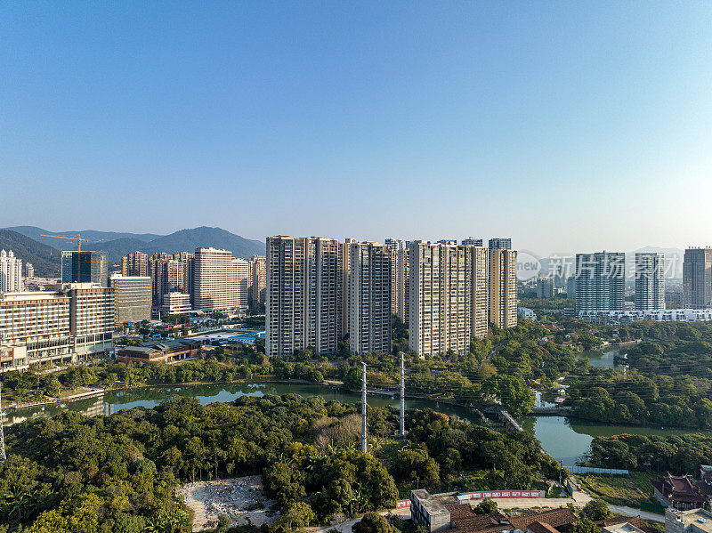 宜居城市的绿化和居住建筑