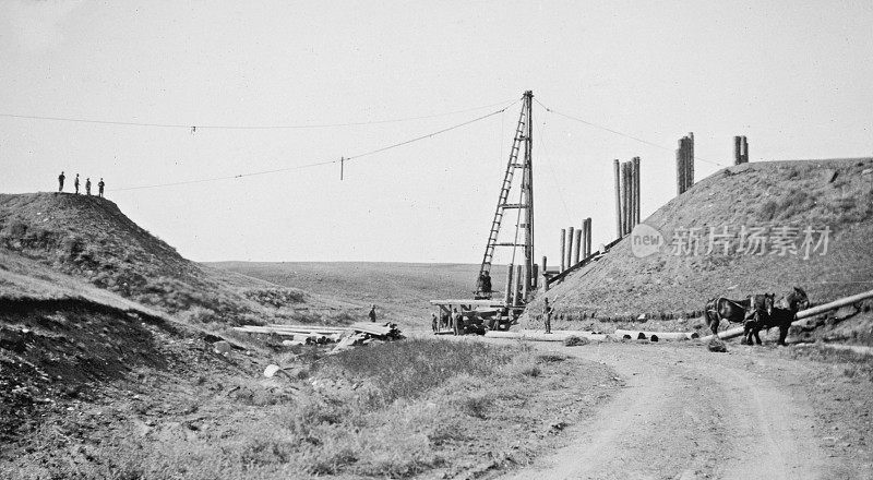 1926年在加拿大阿尔伯塔省建造一座加拿大国家铁路桥
