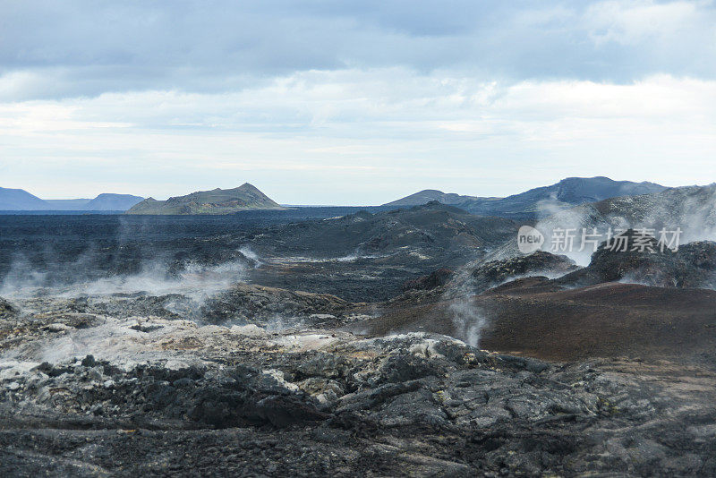 冰岛的火山