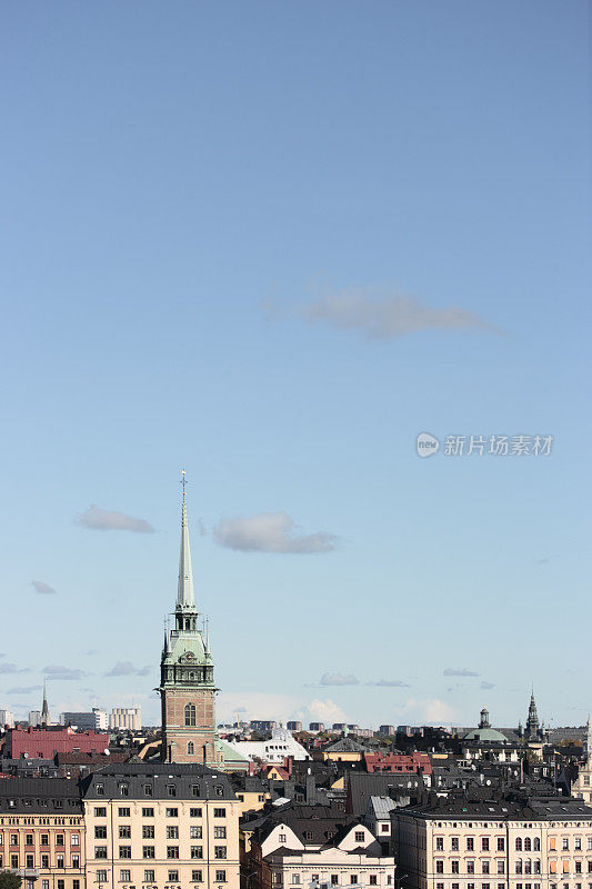 斯德哥尔摩的屋顶